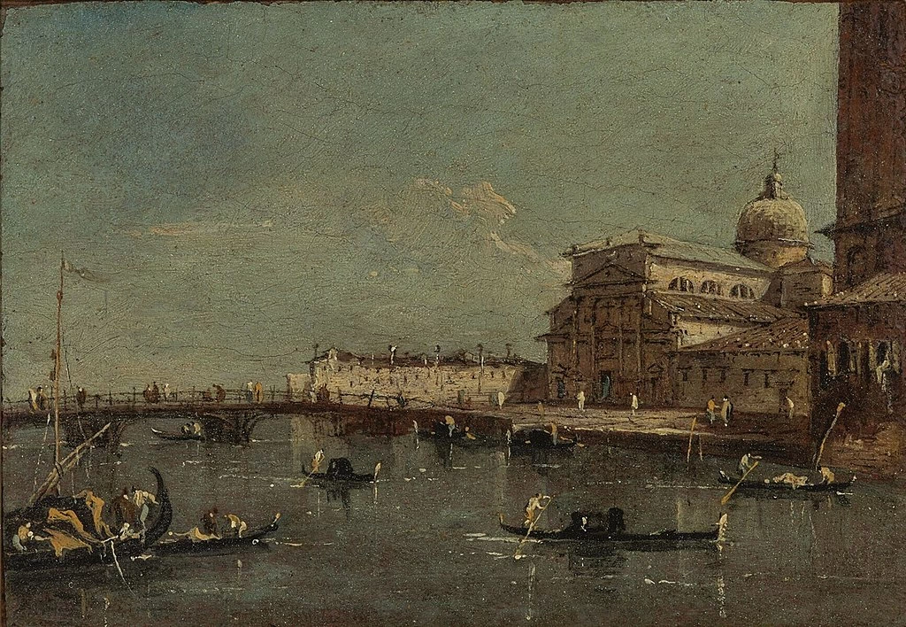 Veduta con l'isola di San Giorgio Maggiore - Museo Boijmans Van Beuningen